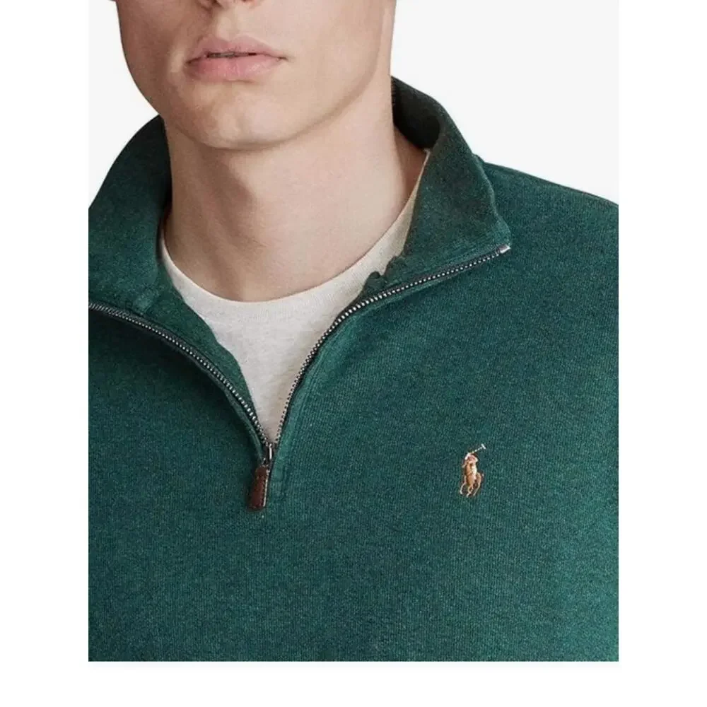 Polo by Ralph Lauren size XL Men's 1/4 zipper pullover polo Sweate